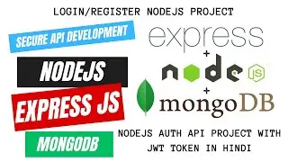 🔥#15 Building a Secure Authentication API with Node.js, MongoDB, and JWT Tokens in Hindi. 