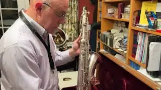 For sale: Buescher True Tone tenor saxophone from 1917