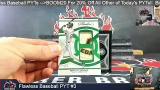 БЕЗУМИЕ!!! 2025 Panini Flawless Baseball Pick Your Team #3 Case Break 12 28 25