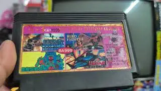 Exploring Classic 8 bit multicart (NES/Famicom) BA 999 1995 New Century Excellent Cassette (4 in 1)