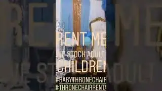 Throne Chair Rental