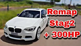Acelerando BMW Stage2 Com mais de 300cv