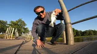 Crappie Fishing at Bell Cow Lake in Chandler, OK.
