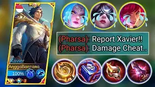 XAVIER VS PHARSA WHO BEST HERO MIDLANE?? | BEST BUILD & EMBLEM XAVIER 2023 - MLBB