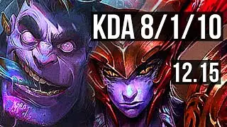 MUNDO vs SHYVANA (TOP) | 8/1/10, Godlike, 300+ games | KR Master | 12.15