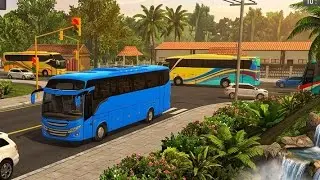 2024 Indonesia Bus Simulator 🚍 | Realistic Bus Driving Experience 🔥