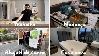 Meus dias morando na Irlanda | Alugamos uma van para fazer nossa mudança - Vlog.