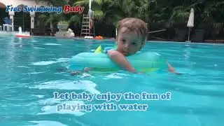 Free Swimming Baby Inflatable Baby Swim Float Children Waist Ring Inflatable Pool Floats via amazon