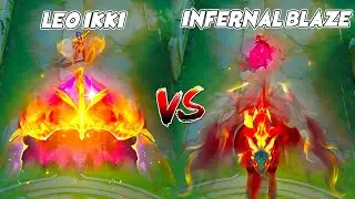 Valir Leo Ikki VS Infernal Blaze Skin Comparison
