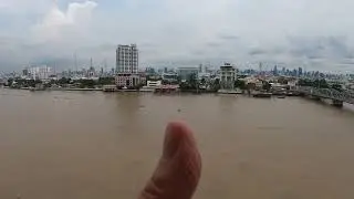 Arrived in Bangkok. My room.  Royal River Hotel.  27 Sept 2023.  Thailand