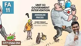 Unit 03 - Focus Area 11 -  Minimum Prices - Arshad Ismail - AL Economics