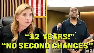 Judge SNAPS After Probation Fail &mdash; Defendant Gets 12 YEARS