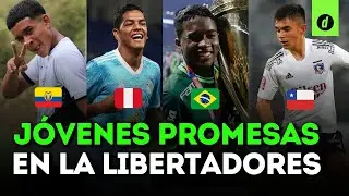 COPA LIBERTADORES: Ellos son las J&Oacute;VENES PROMESAS que BRILLAN en el TORNEO
