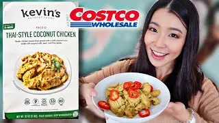 Costco Kevin's Natural Foods Thai Style Coconut Chicken Review|Costco Asian Food Review