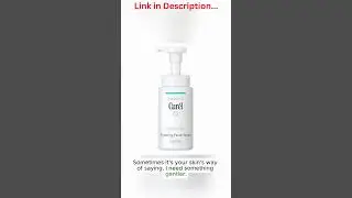 Curel Foaming Face Wash &ndash; Hydrating Japanese Skincare for Sensitive Skin No More Dryness or Redness!