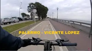 Recorrido en bicicleta, Palermo - Vicente López | Buenos Aires