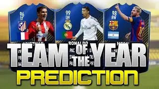 FUT 17 - FULL Team Of The Year (TOTY) PREDICTIONS | FIFA 17 ULTIMATE TEAM