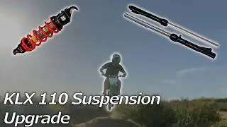 KLX 110 Suspension Upgrade | TB Parts Forks + DNM Rear Shock