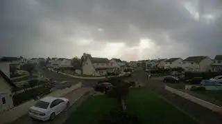 Ex Hurricane Ophelia Hits Anglesey! 21 Hour Time Lapse