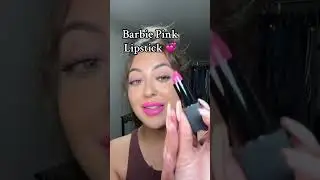 Bright Pink Lipstick 😍💞