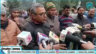 PWD Daily Wagers protest for regularisation & Implementation of Minimum Wages Act | Greater Jammu
