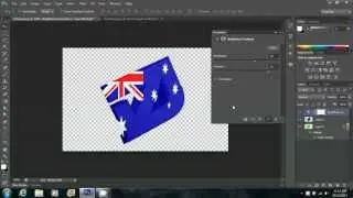 Photoshop Tutorial: Texture/Flag Overlay