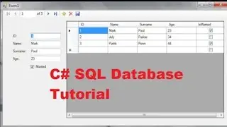 Database Connection On Using C# Visual Studio 2012    How To Connect Database On C#