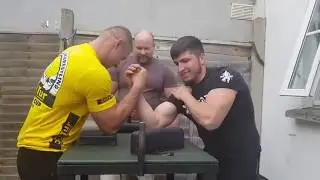 Arm Wrestling Oleg Tudorean vs Jasenko Miletic