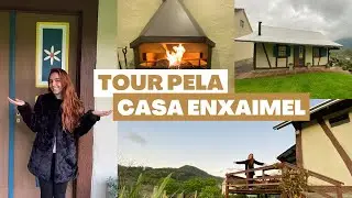 Tour pela casa enxaimel em Picada Caf&eacute; - RS