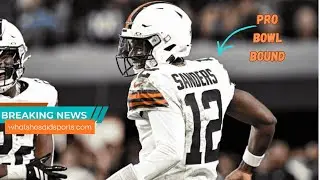 Shedeur Sanders Makes the Pro Bowl as a Rookie!  | Breaking News #WhatSheSaid #CoachPrime