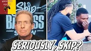 Seriously, Skip! #sports #sportsnews #god #faith #football #travishunter #nfl #skipbayless #podcast