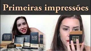 Testando novas maquiagens NATURAIS, ORGÂNICAS e VEGANAS