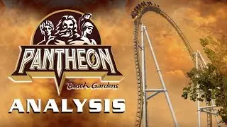 Pantheon Analysis New for 2022 Busch Gardens Williamsburg Roller Coaster