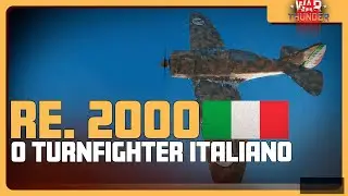 WAR THUNDER: JOGANDO DE ESQUADRILHA | RE. 2000 #warthunderairplanes #warthunderavi&otilde;es