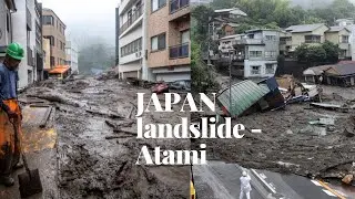 Japan landslide 2021 - Atami city mudslide
