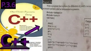 explains  difference of postfix increment and prefix increment operator used  independent expression