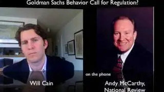 Goldman Sachs Evidence of Need for Regulation?