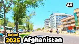 Deh Mazang Kabul 4K | Real Street Life in One of the Busiest Parts of the City