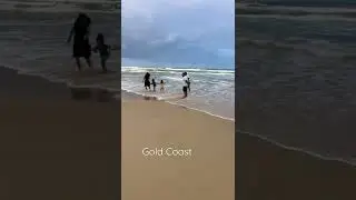 Canadian family on Gold Coast beach | Surfers paradise | Australia | Punjabi family Gold Coast