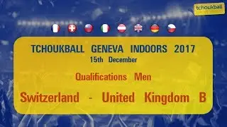 Tchoukball Geneva Indoors 2017 / Nations Cup Men : Switzerland - United Kingdom B