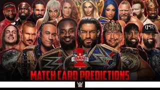WWE Day 1 - Card Predictions