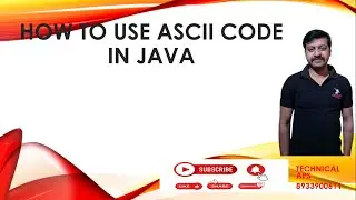 How to use ASCII code in Java Program