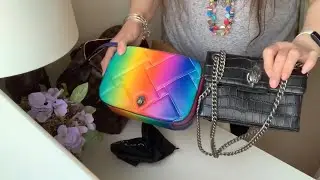 Unboxing Kurt Geiger London Croc Mini Kensington & Kensington Cross Body Bag || Always Sophie