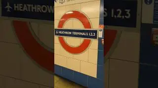 All London Underground stations alphabetically (104: Heathrow Terminal 2&3)