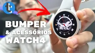 MELHOR BUMPER PRO WATCH4 - Acessórios Galaxy Watch 4