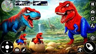 Dinosaur Attack Eggs🥚| Best Dinosaur Family Jungle | Dinosaur GamePlay
