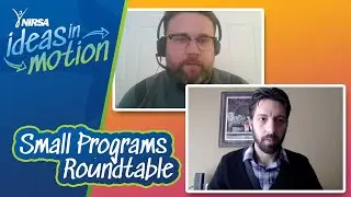 NIRSA Ideas in Motion: Small Programs Roundtable, April 02, 2020