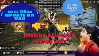 HOW TO SOLVE reading game info .please wait ni free fire max [ reading game of PC please wait ..👌👌