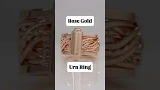 Beautiful Urn Ring 🙏 #handmadejewelry