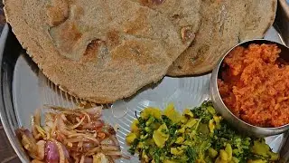 Bajra roti and mooli saag,ek baar banaye to baar baar banaye,etna acha combination hai dono ka 